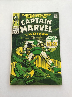 Marvel comics Captain Marvel issue #3 July 1968 