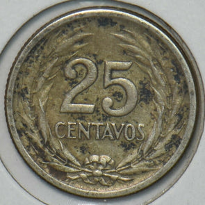 El Salvador 1953 25 Centavos 903467 combine shipping