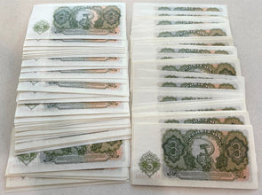 Bulgaria 1951 3 Leva Lot of 100 CH CU notes BL0095 combine shipping