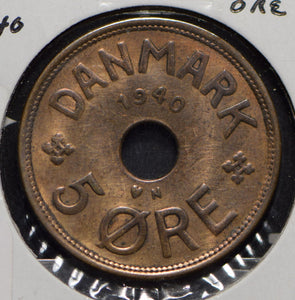 Denmark 1940 5 Ore  901481 combine shipping