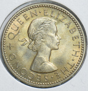 New Zealand 1963 Shilling 298662 combine shipping