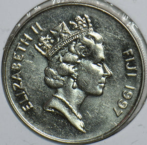 Fiji 1997 10 Cents 903684 combine shipping