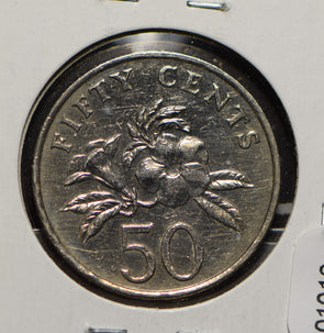 Singapore 1995 50 Cents Lion animal  901016 combine shipping