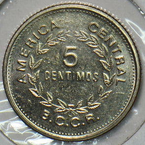 Costa Rica 1976 5 Centimos BU KM 184.2 152149 combine shipping