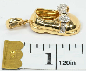 14K Gold Diamond Pendant GP0013
