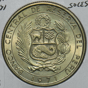 Peru 1971 10 Soles 297675 combine shipping