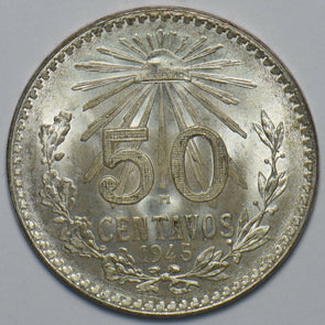 Mexico 1945 50 Centavos Eagle animal 193549 combine shipping