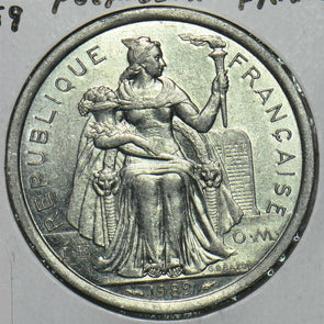 French Polynesia 1989 2 Francs 197007 combine shipping