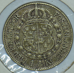 Sweden 1936 Krona 150471 combine shipping