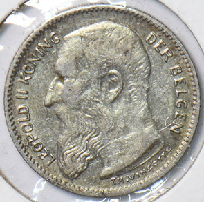 Belgium 1907 50 Cents 294079 combine shipping