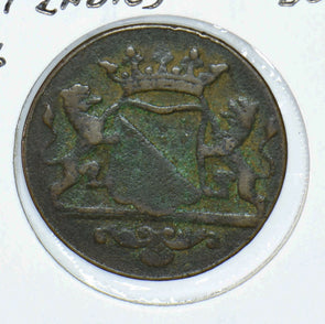 Netherlands East Indies 1786 Duit Lions animal 291373 combine shipping