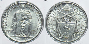 Vatican 1942 50 Centesimi 198651 combine shipping