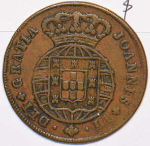 Portugal 1824 10 Reis P0289 combine shipping