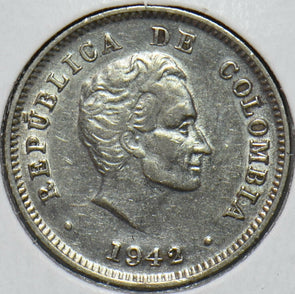 Colombia 1942 10 Centavos Vulture animal 192284 combine shipping