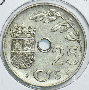 Spain 1937 25 Centimos 198465 combine shipping