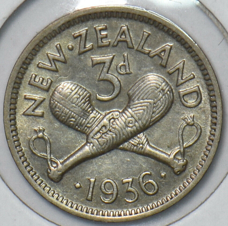 New Zealand 1936 3 Pence 194729 combine shipping
