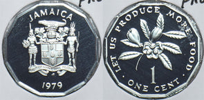 Jamaica 1979 Cent Proof 904635 combine shipping