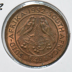 South Africa 1952 1/4 Penny  191919 combine shipping