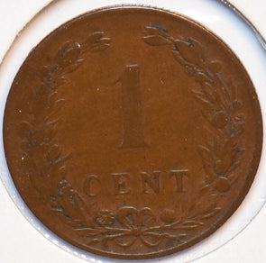 Netherlands 1901 Cent Lion animal 900563 combine shipping