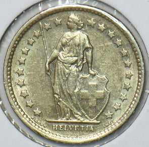 Switzerland 1958 1/2 Franc 151075 combine shipping