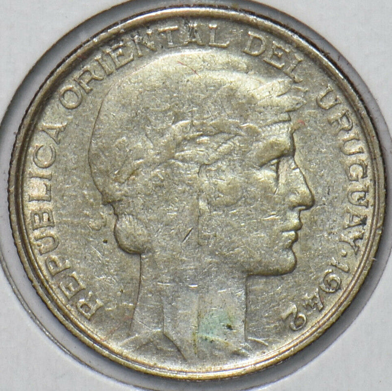 Uruguay 1942 S 20 Centesimos 194762 combine shipping