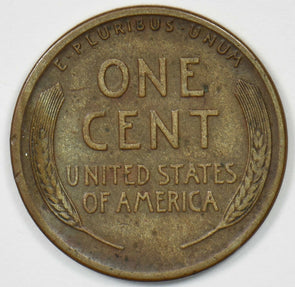 1912-S Lincoln Wheat Cent Ab+ XF U0309