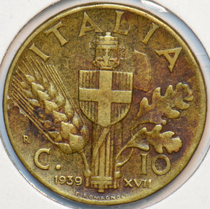 Italy 1939 R 10 Centesimi 151292 combine shipping