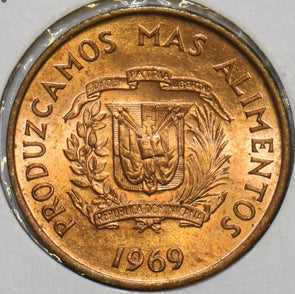 Dominican Republic 1969 Centavo 196512 combine shipping