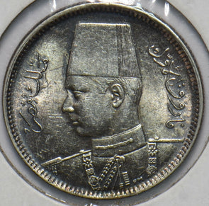 Egypt 1937 AH1356 2 Piastres 292724 combine shipping