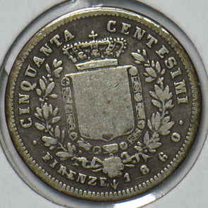 Italy 1860 50 Centesimi 195445 combine shipping