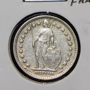 Switzerland 1921 1/2 Franc  900782 combine shipping