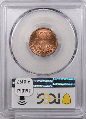Portugal 1962 20 Centavos PCGS MS 65 RED PI0197 combine shipping
