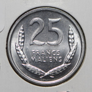 Mali 1961 25 Francs Lion animal  191707 combine shipping