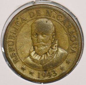 Nicaragua 1943 5 Centavos 199155 combine shipping