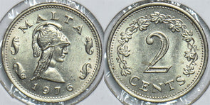 Malta 1976 2 Cents 153803 combine shipping