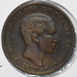 Spain 1878 10 Centimos 193659 combine shipping