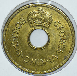 Fiji 1942 Penny Emu 191420 combine shipping