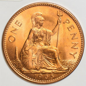 Great Britain 1965 Penny 298176 combine shipping