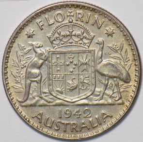 Australia 1942 Florin Kangaroo animal Emu 195316 combine shipping
