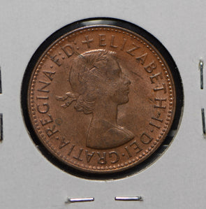Australia 1964 1/2 Half Penny  900014 combine shipping