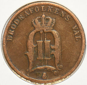 Sweden 1882 2 Ore 197192 combine shipping