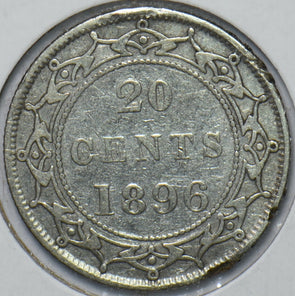 Canada 1896 20 Cents 294769 combine shipping