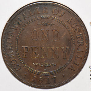 Australia 1917 Penny 240016 combine shipping