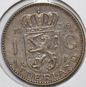 Netherlands 1956 Gulden Lion animal 900501 combine shipping