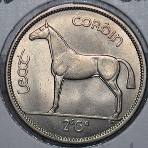 Ireland 1966 half 1/2 Crown gem BU 290019 combine shipping