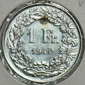 Switzerland 1940 Franc 153167 combine shipping