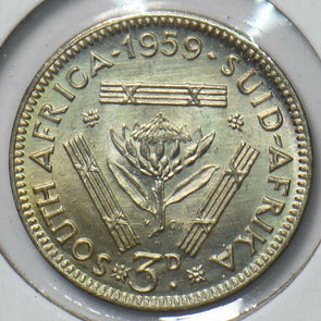 South Africa 1959 3 Pence 193147 combine shipping