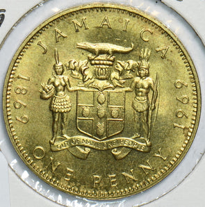 Jamaica 1969 Penny 153857 combine shipping