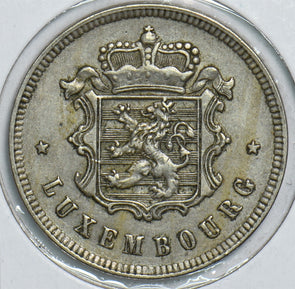 Luxembourg 1907 25 Centimes 198755 combine shipping