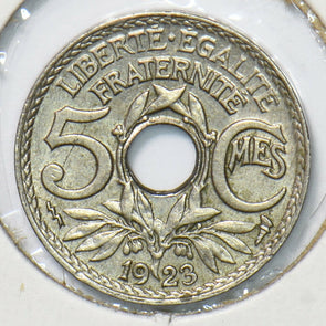 France 1923 5 Centimes 900147 combine shipping